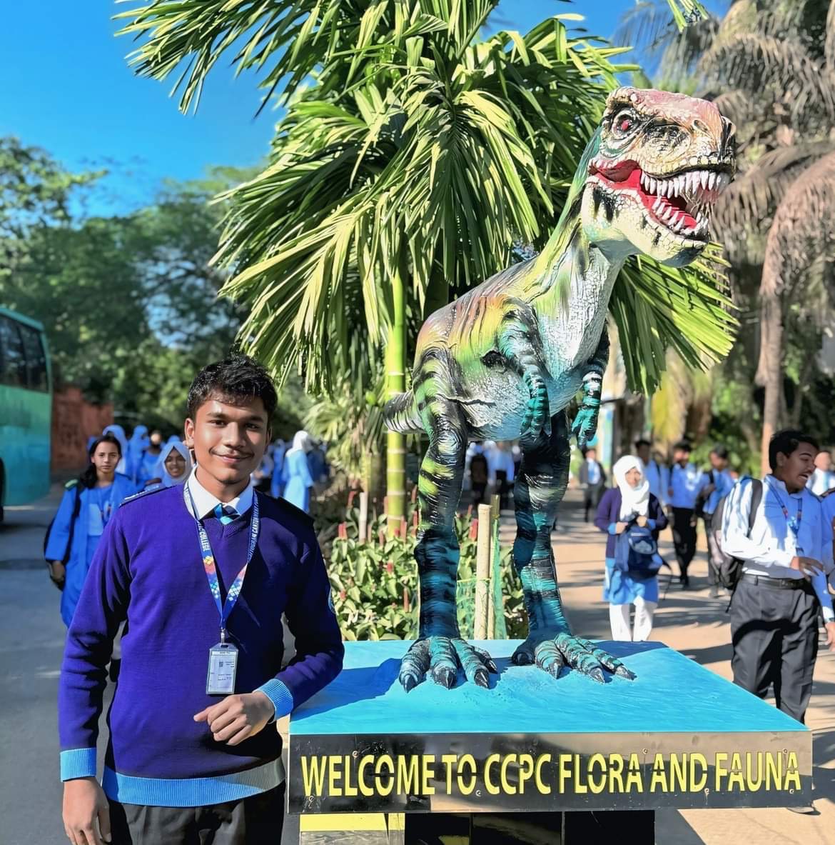 CCPC Flora & Fauna exhibit · winter morning
