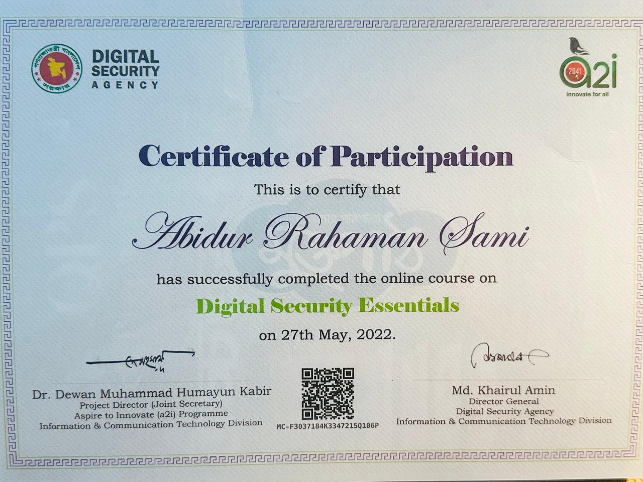 Digital Security Essentials