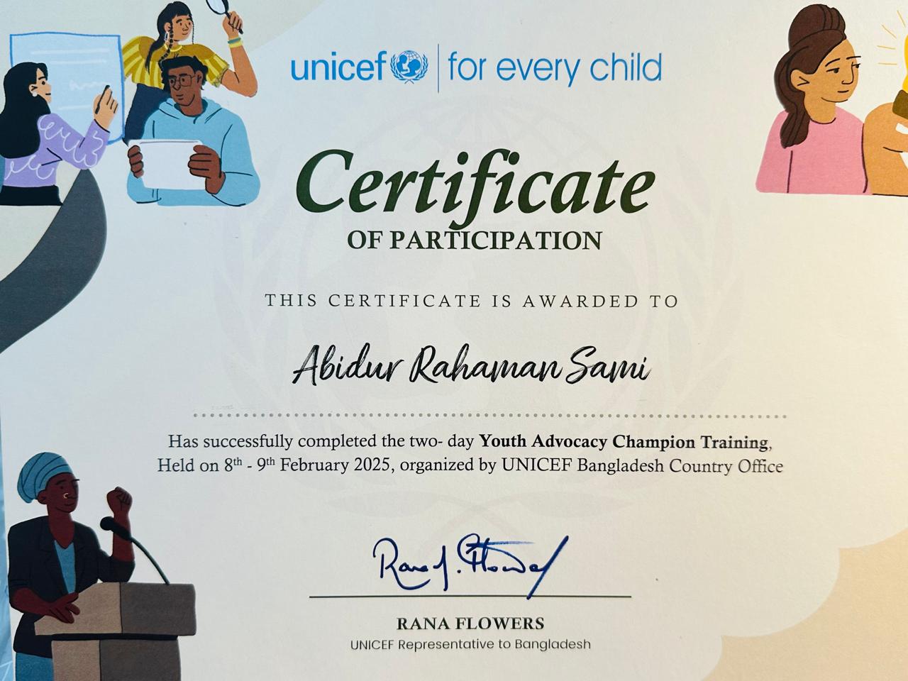 Youth Advocacy Champion Training