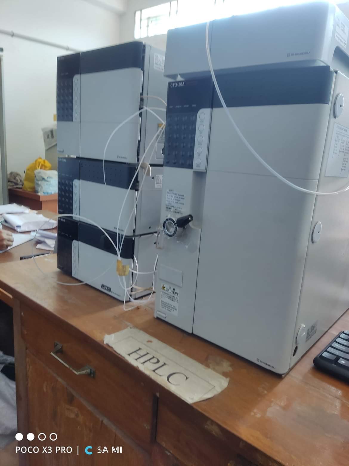 Shimadzu HPLC · High-Performance Liquid Chromatography, CU Chemistry