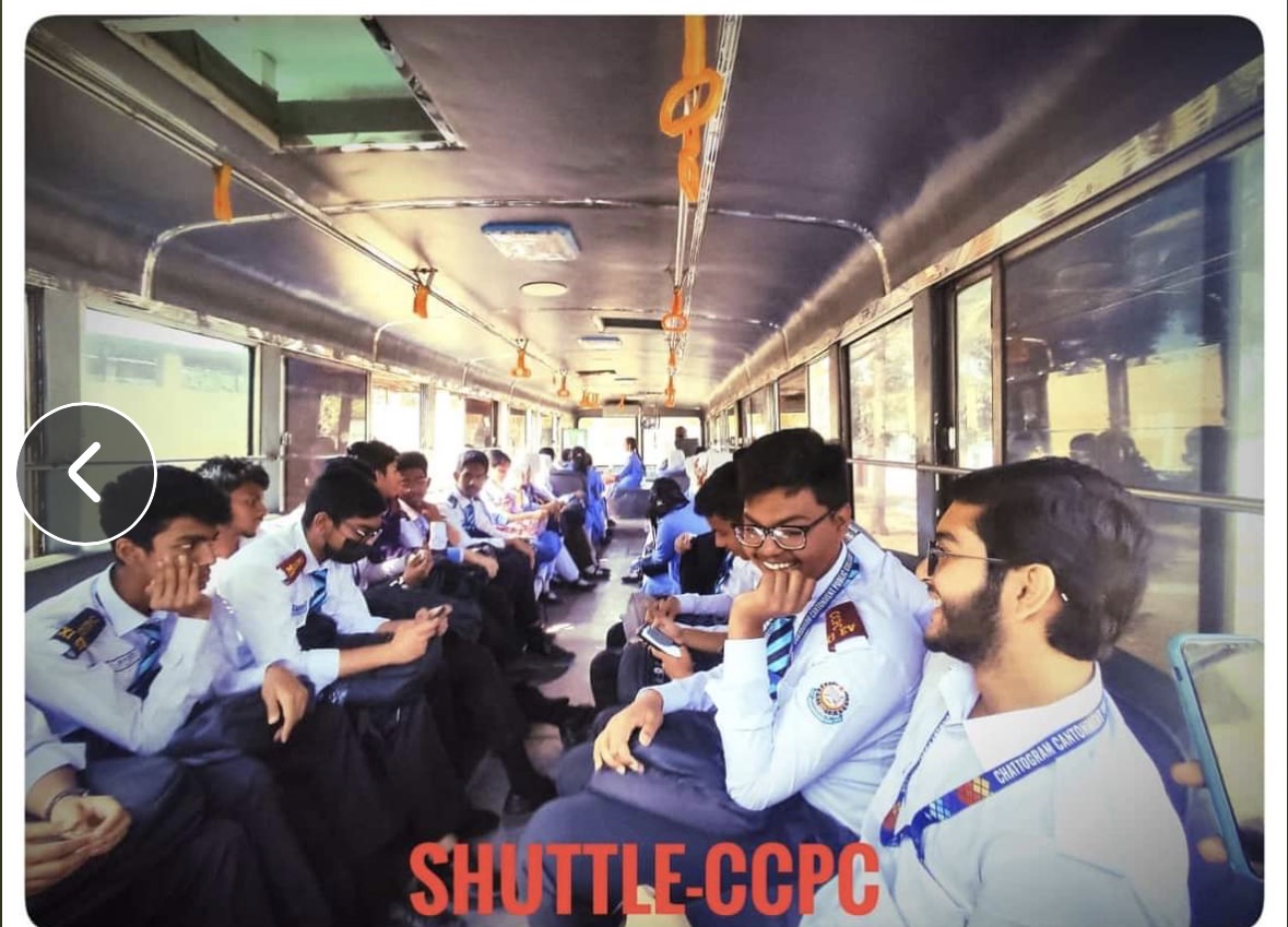 Shuttle CCPC · laughter on the way to college